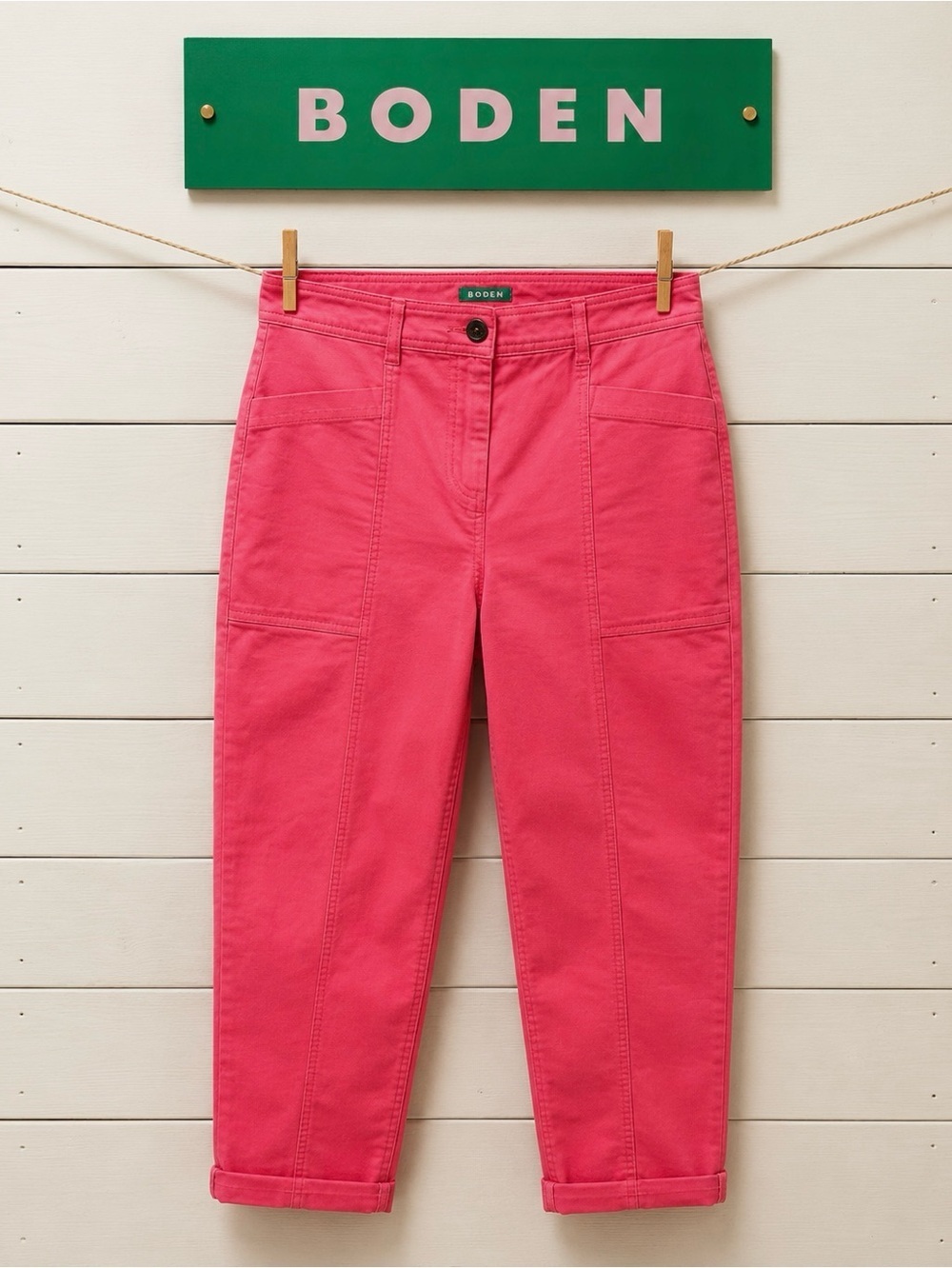 BODEN Coral Cropped Pants – Size US 6R